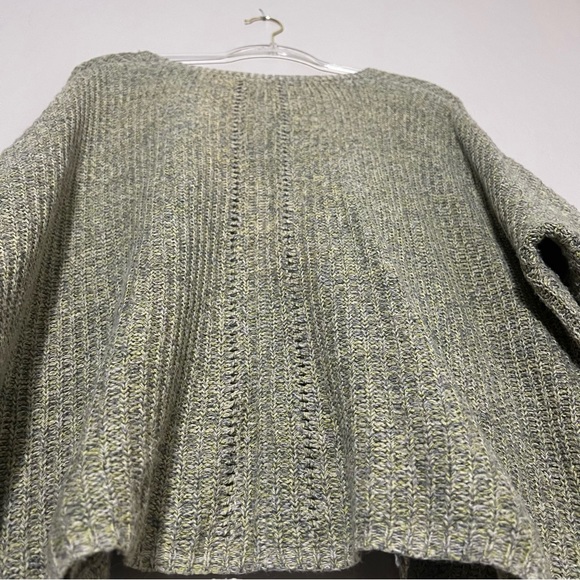 Moth by Anthropologie Boxy Oversized Green Knit Sweater - Picture 6 of 7